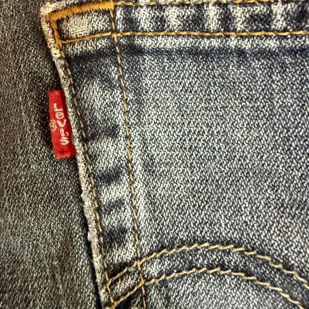 Levi's Kids 12 Regular Denim Bermuda Shorts Blue Loose Fit 100% Cotton‎ Jeans